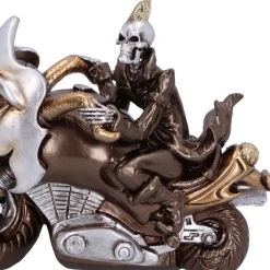 Nemesis Now Ride or Die Bronze Motorcyle Model
