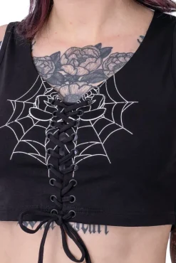 Innocent Clothing Rockabella Black Widow Top