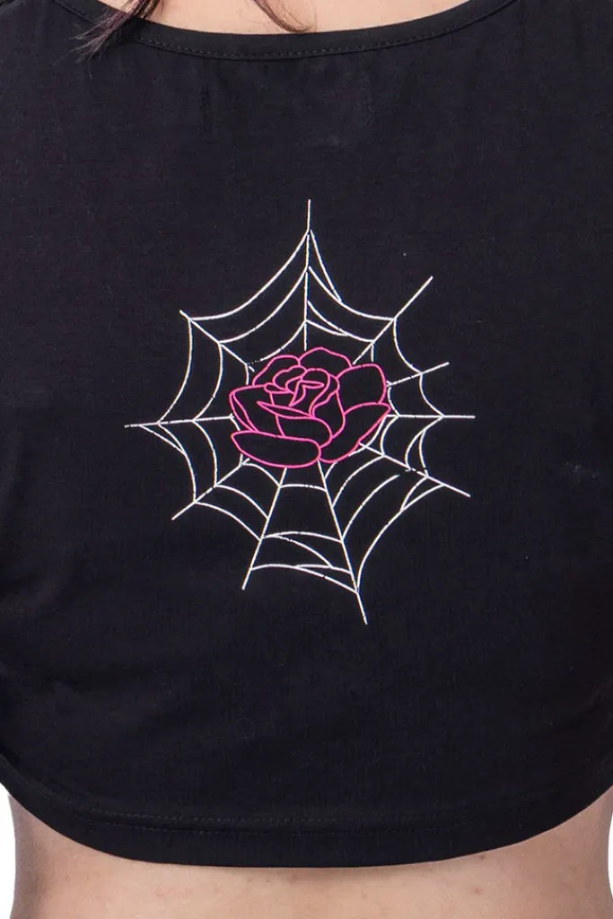 Innocent Clothing Rockabella Black Widow Top
