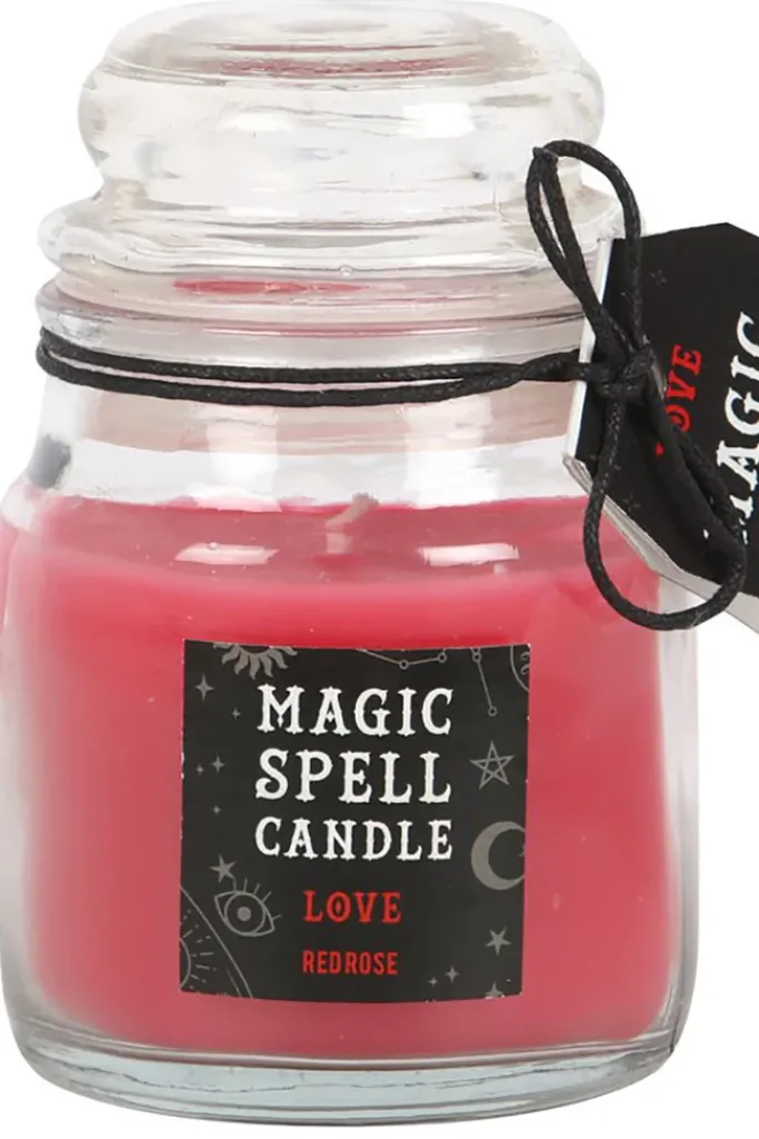 Something Different Rose 'Love' Spell Candle Jar