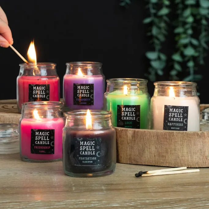 Something Different Rose 'Love' Spell Candle Jar