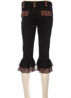 RQBL Steampunk Bumblebee Capri Pants (XL)