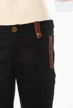 RQBL Steampunk Bumblebee Capri Pants (XL)