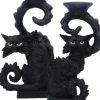 Nemesis Now Salem and Spite Candlestick Holders