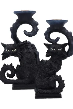 Nemesis Now Salem and Spite Candlestick Holders