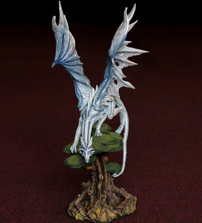 Nemesis Now Sapiens White Dragon Figurine 56 cm