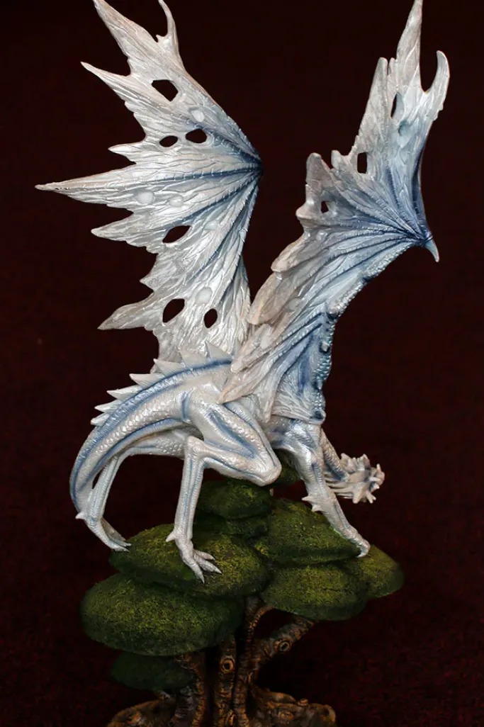 Nemesis Now Sapiens White Dragon Figurine 56 cm