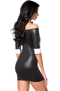 Saresia Mini Dress with Bow Tie (XS, L)