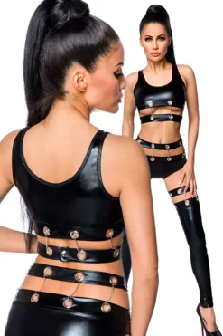 Saresia Wetlook Set with Gauntlets