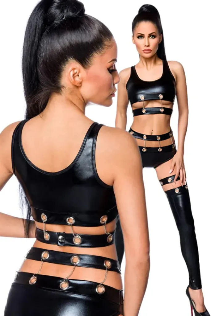 Saresia Wetlook Set with Gauntlets