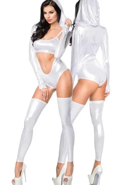 Saresia Wetlook Silver Body Set (XS, L)