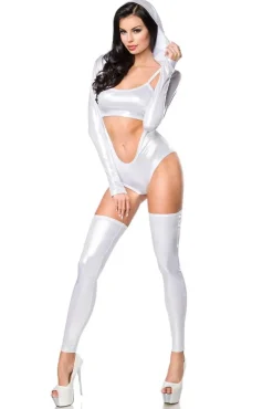 Saresia Wetlook Silver Body Set (XS, L)