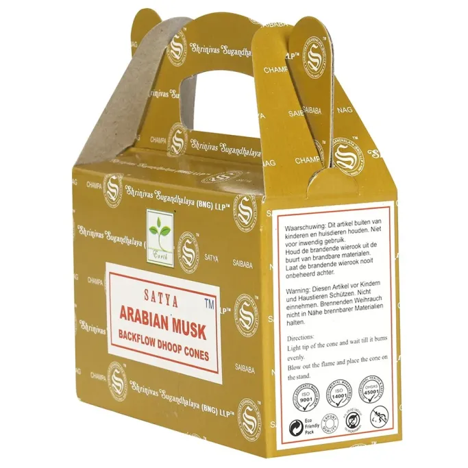 Something Different Satya Arabian Musk Backflow Dhoop Cones