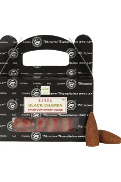 Something Different Satya Black Champa Backflow Dhoop Cones