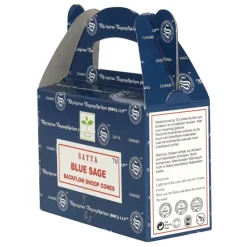 Something Different Satya Blue Sage Backflow Dhoop Cones