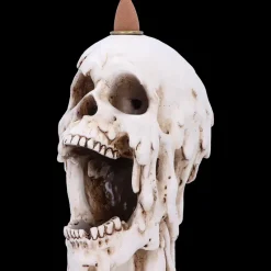 Nemesis Now Scorching Melting Skull Incense Burner