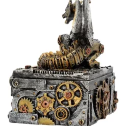 Nemesis Now Secrets of the Machine Steampunk Dragon Box