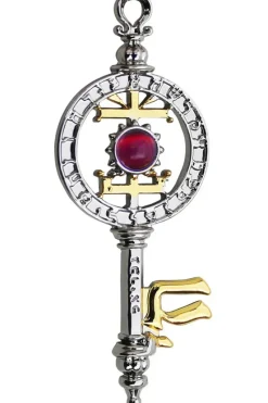 Mystic Kabbalah Sephiroth Sphere Key Necklace