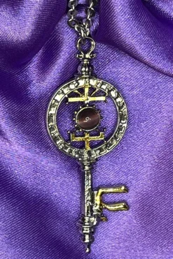 Mystic Kabbalah Sephiroth Sphere Key Necklace