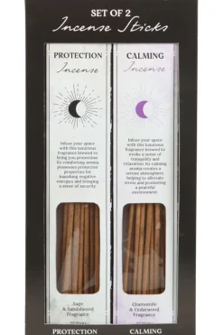 Something Different Set of 2 Calming & Protection Incense Stick Sets