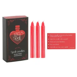 Something Different Set of 3 Love Spell Candles in a Box