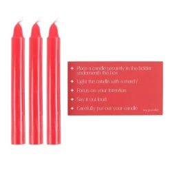 Something Different Set of 3 Love Spell Candles in a Box