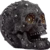 Puckator Silver Beaded Skull Head