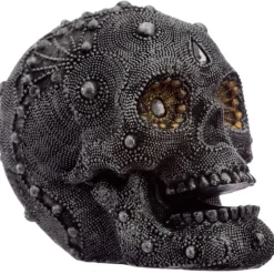 Puckator Silver Beaded Skull Head
