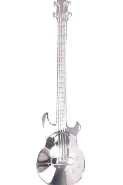 Gothic Accessories Silver Guitar Teaspoon