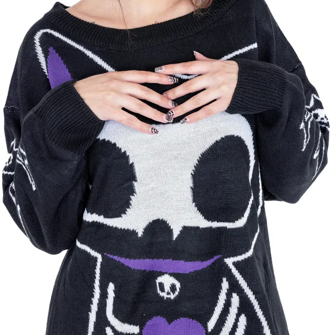 Innocent Clothing Skeleton Cat Jumper