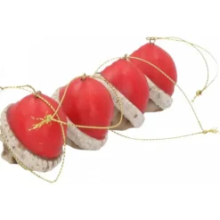 Nemesis Now Skull Christmas Tree Silent Night Bauble 4.3cm. Set of 12