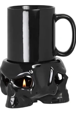 Alchemy Gothic Skull Mug Warmer