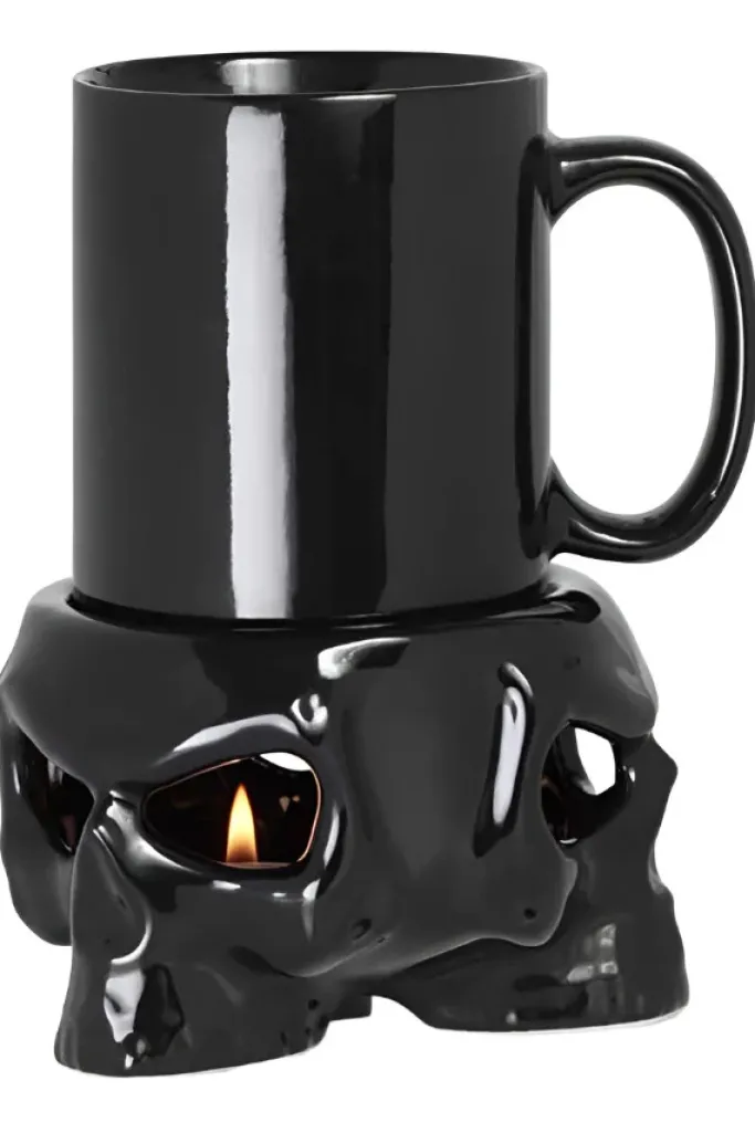 Alchemy Gothic Skull Mug Warmer