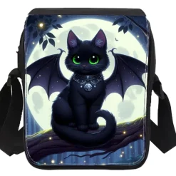 Oakhart Industries Small Bat Cat Shoulder Bag