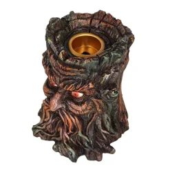 Something Different Small Green Man Backflow Incense Burner