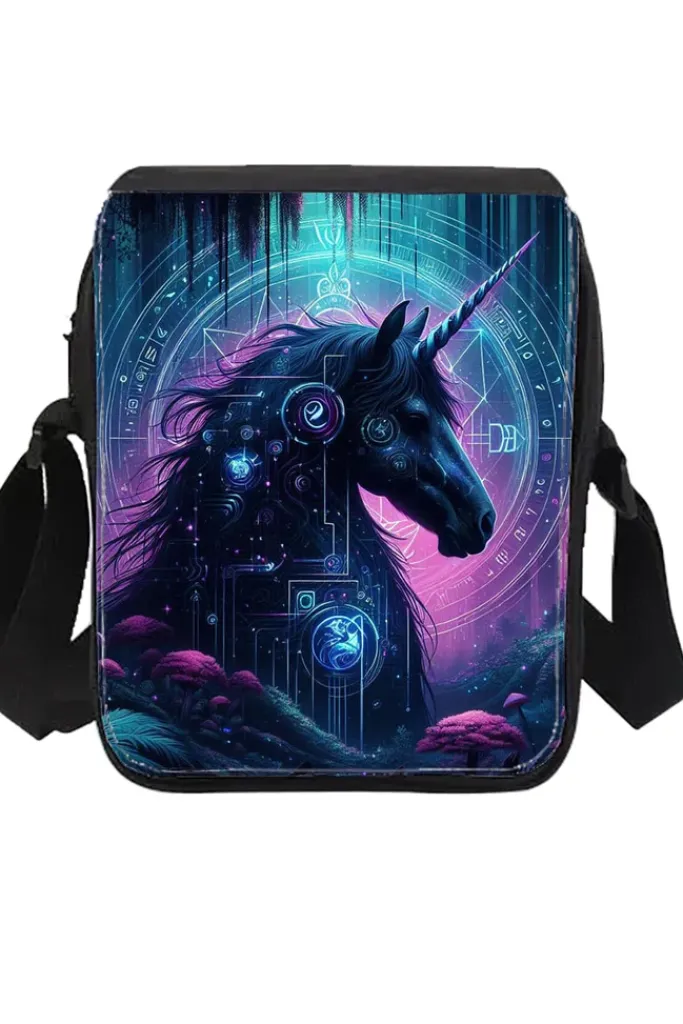 Oakhart Industries Small Mystic Unicorn Shoulder Bag