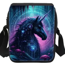 Oakhart Industries Small Mystic Unicorn Shoulder Bag