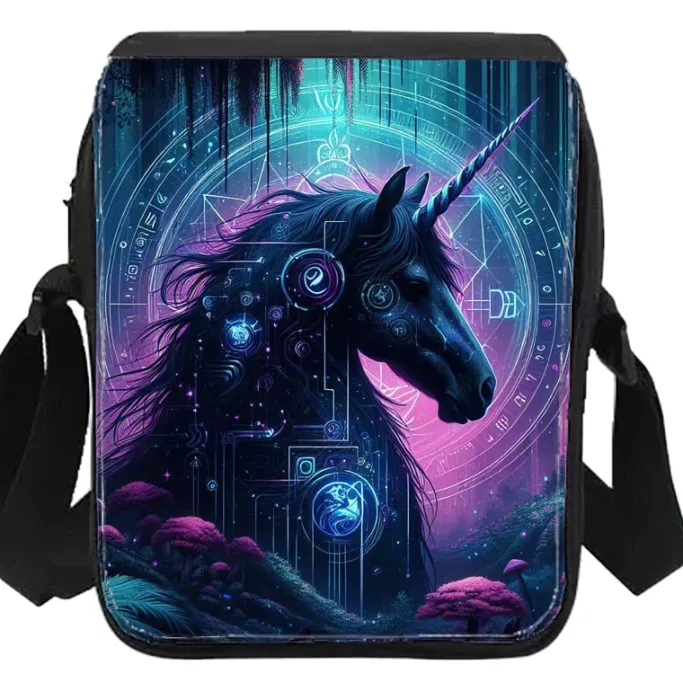 Oakhart Industries Small Mystic Unicorn Shoulder Bag