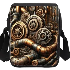 Oakhart Industries Small Steampunk Cog Shoulder Bag