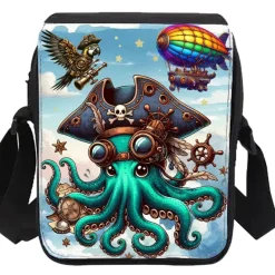Oakhart Industries Small Steampunk Pirate Octopus Shoulder Bag