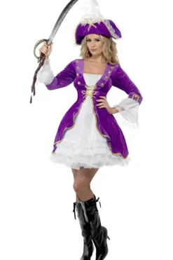 Smiffys Purple Pirate Beauty