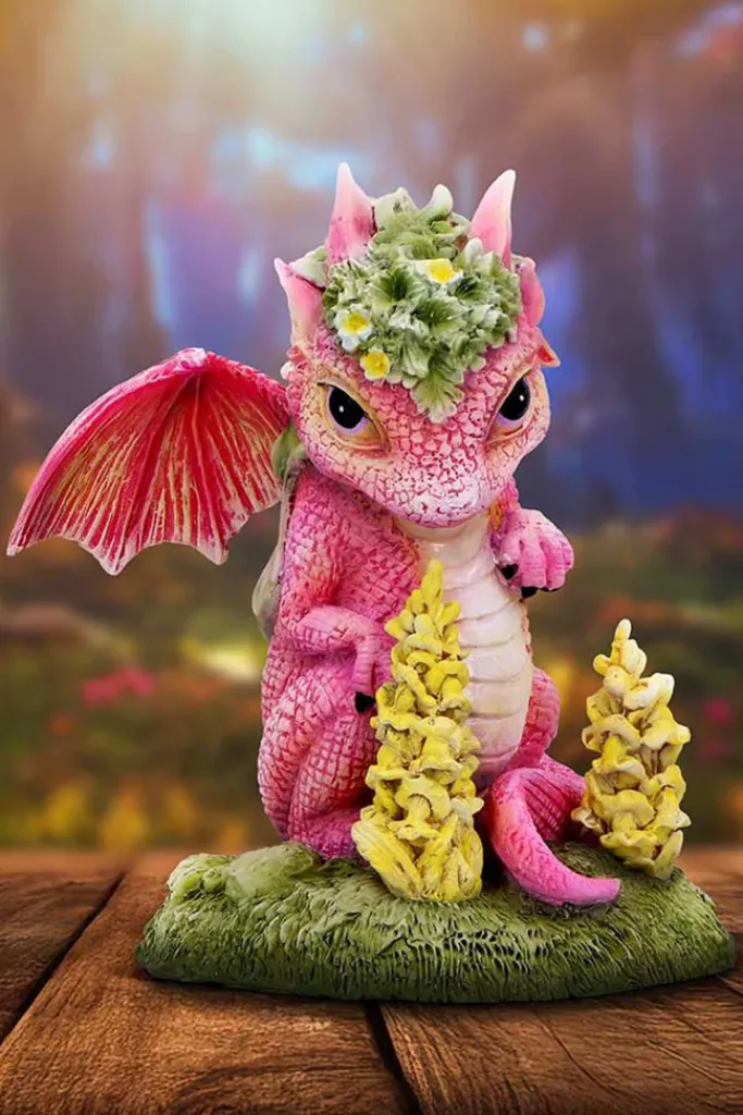 Nemesis Now Snapdragon Flower Dragon Figurine