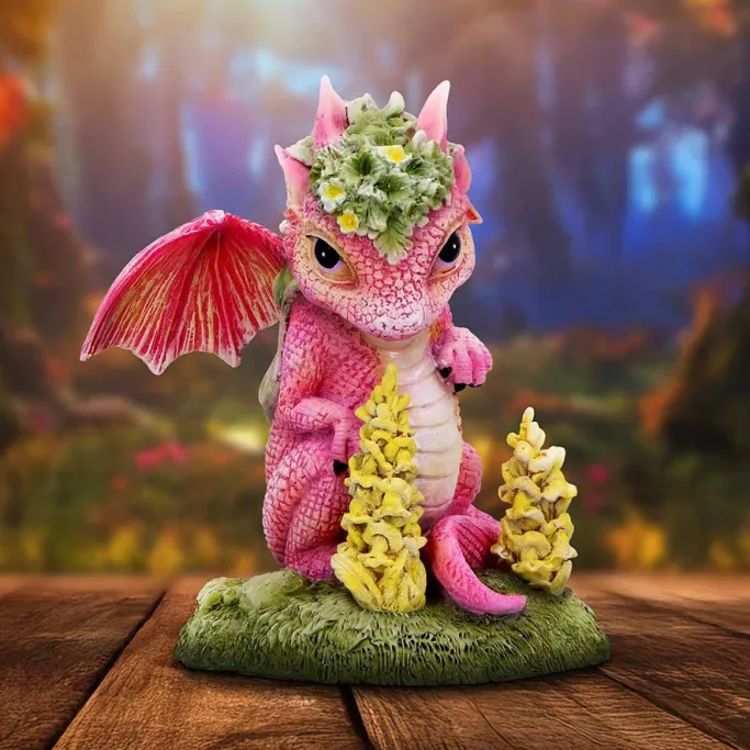 Nemesis Now Snapdragon Flower Dragon Figurine