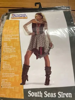 California Costumes South Sea Pirate Siren Fancy Dress