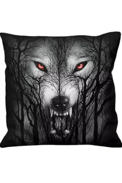Spiral Cushion Spiral Forest Wolf Cushion