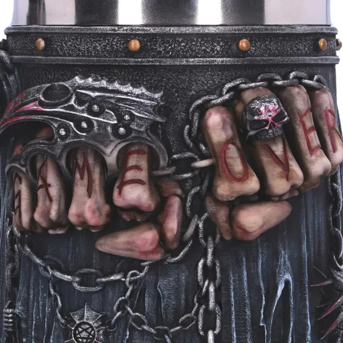 Nemesis Now Spiral Game Over Tankard