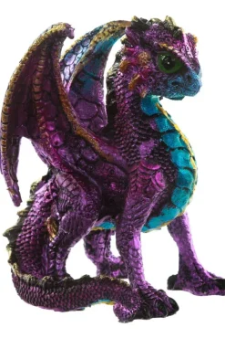 Puckator Spirit of the Elements, Purple Enchanted Nightmare Dragon