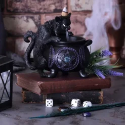 Nemesis Now Spites Cauldron Backflow Incense Burner