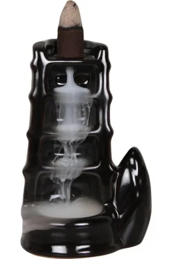Something Different Split Bamboo Fountain Backflow Incense Burner