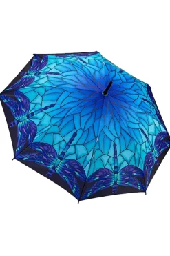 Soake Stained Glass Blue Umbrella
